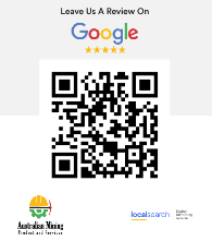 QR Code GBP Reviews Australian Mining Product and Services size reduced